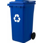 Ekspan Plastová nádoba na odpad 240 l s kolečky Modrá – Sleviste.cz