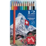 Caran d'Ache 3888.312 Supracolor umělecké akvarelové pastelky 12 ks