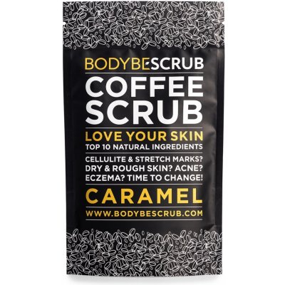 Bodybe Coffee Scrub Karamel 30 g – Zboží Mobilmania