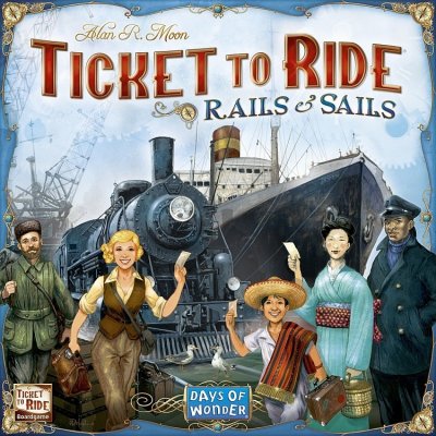 Days of Wonder Ticket to Ride Rails & Sails – Zbozi.Blesk.cz