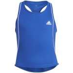 adidas Girls Pop Up Tank blue/white Modrý – Zboží Dáma