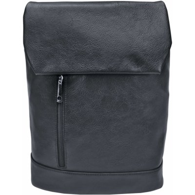 Tapple Černý dámský městský batoh s klopou Annie 18 l – Sleviste.cz