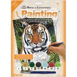 Royal Langnickel Malování podle čísel 22x30 cm - Tygr v trávě – Zboží Dáma