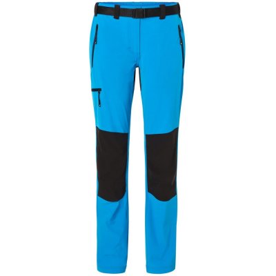 James & Nicholson Dámské trekingové kalhoty JN1205 - Jasně modrá / tmavě modrá