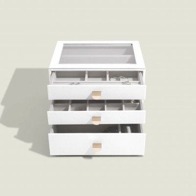 Stackers šperkovnice Pebble White Classic set 3v1 – Hledejceny.cz