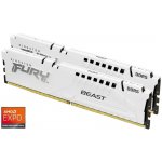 AMD Kingston DDR5 Fury Beast White DIMM 32GB 5600MHz EXPO bílá Kit 2x 16GB KF556C36BWEK2 32 – Zboží Mobilmania