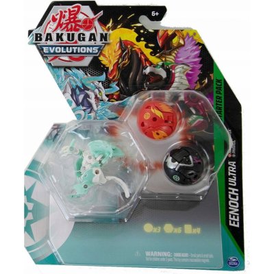 SPIN MASTER Bakugan Evolutions S4 startovací sada 3ks s Baku žetony a kartami – Hledejceny.cz