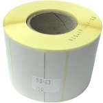 Termoetiketa na kotouči 58x43 mm, papírová – Zboží Živě