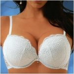 Lormar Gelová podprsenka Double Pizzo bílá – Zboží Mobilmania