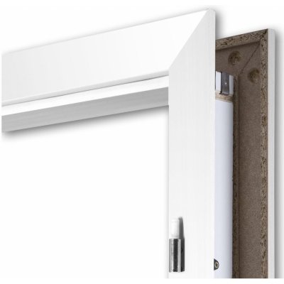 Doornite obložková zárubeň 70 P 728 × 1983 mm CPL laminát tloušťka zdi: 95–115 mm pravá bílá pór C1ZO93.0700P100.MA09S65 – Zboží Mobilmania