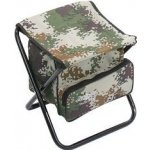 Mikado FOLDED STOOL WITH BAG CAMOUFLAGE – Zboží Mobilmania