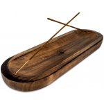 Nature's Own Oboustranný dřevěný stojan na vonné tyčinky 1 ks – Zboží Dáma