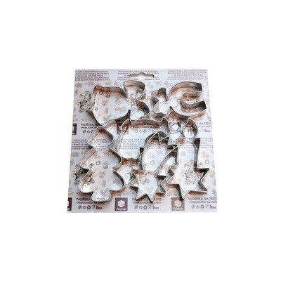 Vykrajovátko na perníčky a cukroví vánoční sada III. 6ks – Zboží Dáma