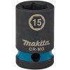 Příslušenství ke gola sadě Makita E-16112 - nástrčný klíč 1/2" velikost 15 mm square drive Impact BLACK