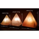 Solnalampa.cz Solná pyramida - střední 3,5 kg (+/- 0,3 kg) – Zbozi.Blesk.cz