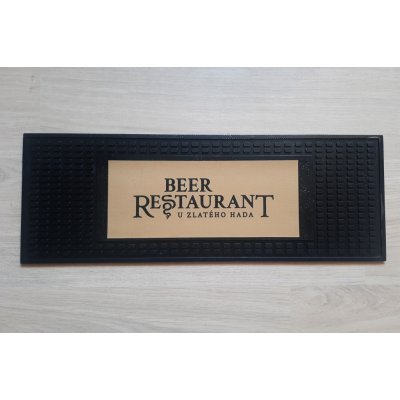 M+A Matting Gumová barová podložka s vlastním designem 550 x 200 x 4 mm cena za ks / při koupi ks: 100+ – Zboží Mobilmania