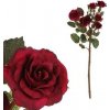 Květina Autronic Růže na kmínku, bordó barva UKK351-BOR
