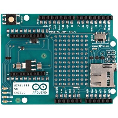 Arduino.cc Arduino Shield na bastlení XBee + Micro SD čtečka AD23 – Zboží Mobilmania