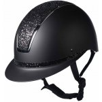 HKM Jezdecká helma Lady Shield Elegant černá stříbrná – Zboží Mobilmania