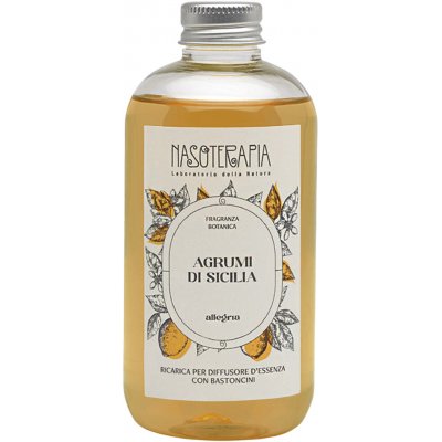 Nasoterapia náplň do difuzéru Agrumi di Sicilia Citrusy ze Sicílie 250 ml – Zboží Dáma