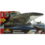 Mattel Jurský Svět Rebirth Mosasaurus Bite'n'blast velký 65 cm JCH00 – Sleviste.cz