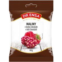 Dr. Ensa Maliny v bílé čokoládě 80 g