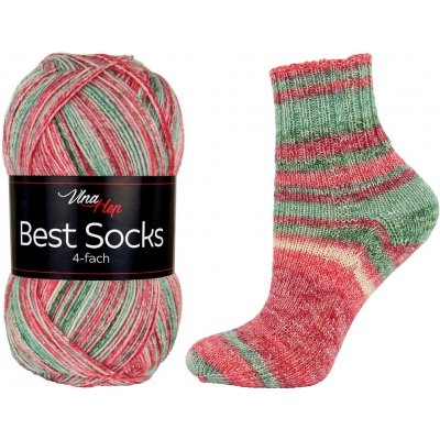 Best Socks - Vlna Hep - Ponožková příze 4 nitka Barva: 7346