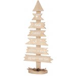 Dekorace Woodeco XS001 Strom s tabulkami 40x17 cm 2 ks – Hledejceny.cz