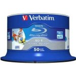 Verbatim BD-R SL 25GB 6x, printable, spindle, 25ks (43812) – Hledejceny.cz