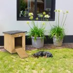 Ferplast Baita 40 dřevěná bouda pro psy 38,5 x 41,5 x 43,5 cm – Zboží Dáma