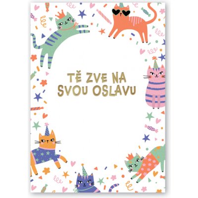 Albi Pozvánky na oslavu Kočka – Zboží Dáma
