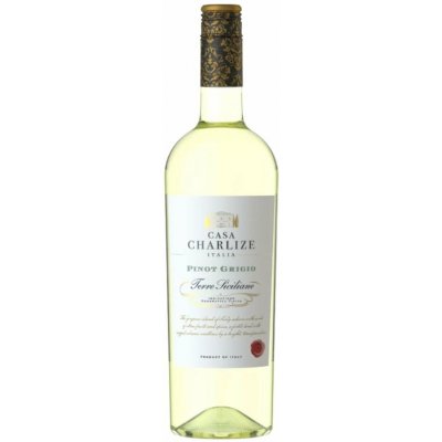 Casa Charlize Pinot Grigio Terre Sicilia IGT 12% 0,75 l (holá láhev) – Hledejceny.cz