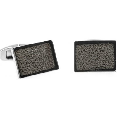 Avantgard manžetové knoflíčky Premium stříbrná lesk grafitová 573-20811 – Hledejceny.cz