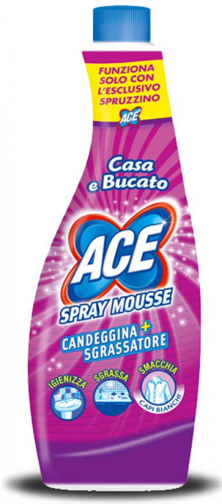 ACE CANDEGGINA SPRAY MOUSSE 700 ML RICARICA