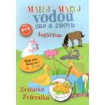 Maluj vodou zas a znova Angličtina Zvířátka – Zboží Mobilmania