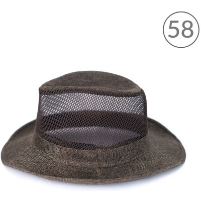 Art of Polo Stylový fedora klobouk hnědý – Zbozi.Blesk.cz