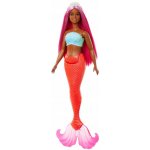 BARBIE syrenka červený ocas tmavě růžové vlasy HRR04 – Zboží Dáma BARBIE syrenka červený ocas tmavě růžové vlasy HRR04 – Zboží Dáma
