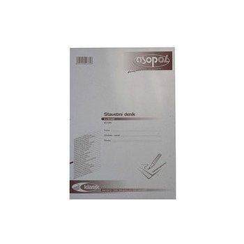 Asopol 110635 Stavební deník 3x50 listů samopropisovací