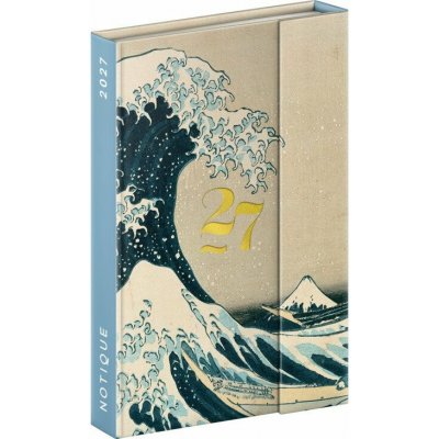 Katsushika Hokusai A6 Týdenní 2027 – Zboží Živě