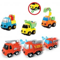 Wiky Vehicles Auta šroubovací sada 3 ks 10 cm