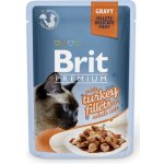 Brit Premium Cat Delicate Fillets in Gravy Turkey 85 g – Sleviste.cz