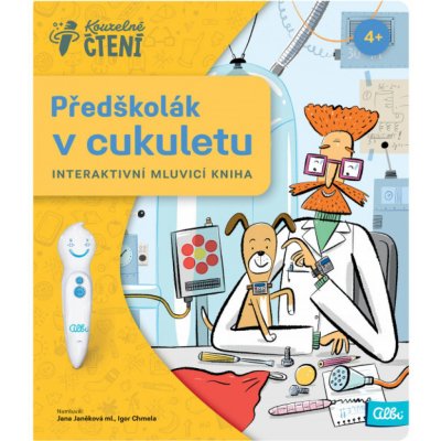 Albi Kouzelné čtení kniha Předškolák v cukuletu – Zboží Dáma