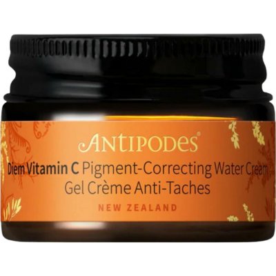 Antipodes Diem Vitamin C Pigment-Correcting Water Cream rozjasňující hydratační krém proti pigmentovým skvrnám 15 ml – Sleviste.cz