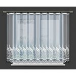 Dekorační žakárová záclona s řasící páskou YUKO 180 bílá 300x180 cm MyBestHome – Hledejceny.cz