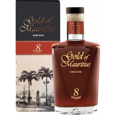 Gold of Mauritius Solera 8y 40% 0,7 l (holá láhev) – Zboží Mobilmania