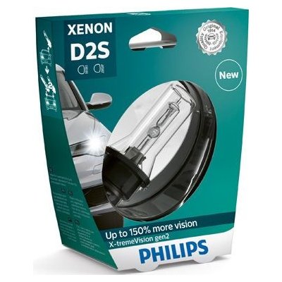 Philips X-Treme Vision 85122XV2S1 D2S P32d-2 85V 35W – Zboží Mobilmania