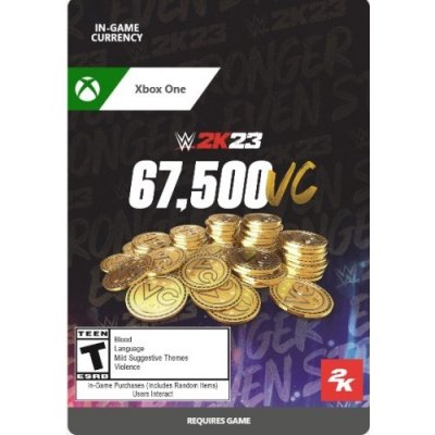 WWE 2K23: 67500 Virtual Currency Pack – Hledejceny.cz