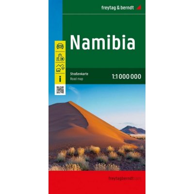 Namibie 1:1 000 000 / automapa – Zboží Mobilmania