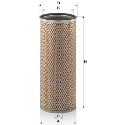 MANN-FILTER Vzduchový filtr MANN MF C19105 – Hledejceny.cz