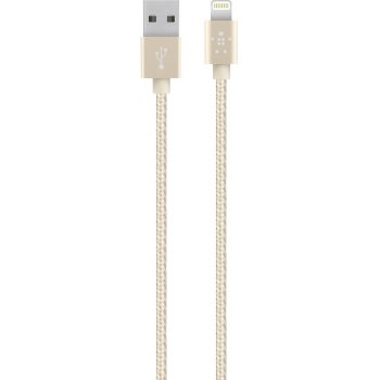 Belkin F8J144BT04-GLD Lightning MIXIT, 1,2m, zlatý